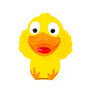 Bud'z Mini Latex Duckling Squeaker Dog Toy, Yellow, 8-cm
