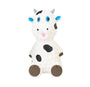Bud'z Mini Latex Sheep Squeaker Dog Toy, White, 8-cm