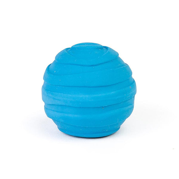 Bud'z Mini Latex Ball Squeaker Dog Toy, Blue