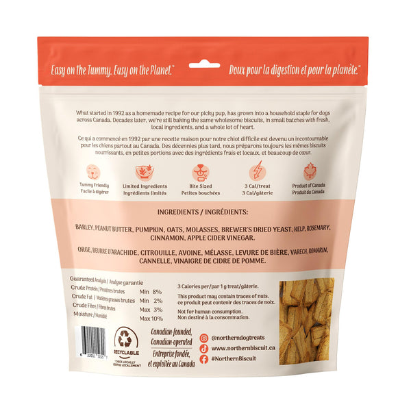 Northern Biscuit Mini Mix Pumpkin & Peanut Dog Treats
