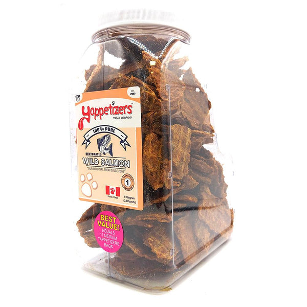 Yappetizers Wild Salmon Dehydrated Dog Treats
