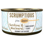 Scrumptious From Scratch Sardine & Mackerel Wet Cat Food Can