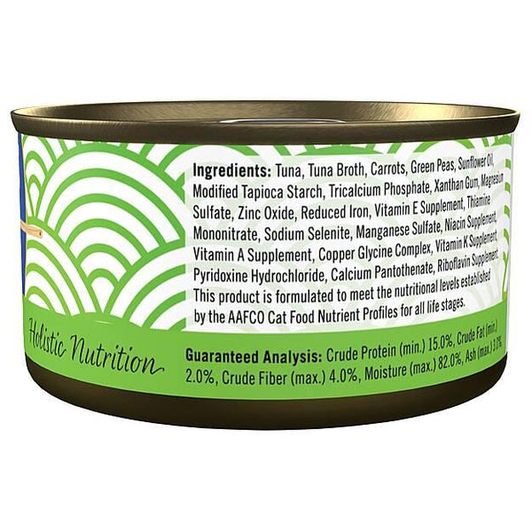 Scrumptious From Scratch Red Meat Tuna Dinner with Carrots & Green Pea Wet Cat Food Can