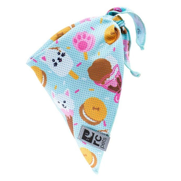 RC Pets Zephyr Cooling Bandana for Dogs, Ice Cream