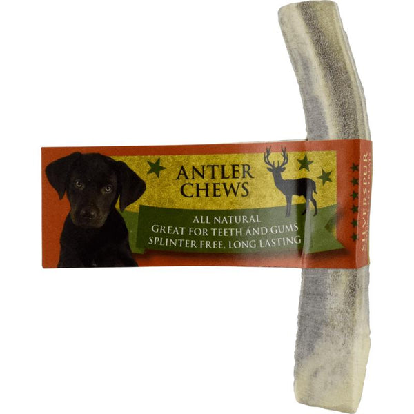 Silver Spur Split Elk Antlers Dog Treats