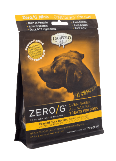 Darford ZERO/G Roasted Duck Minis Dog Treats