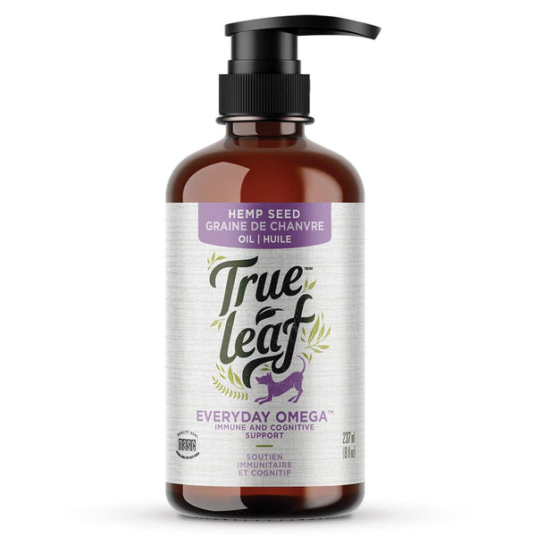 True Leaf Everyday Omega Oil Complément alimentaire alternatif pour chiens, 8-oz
