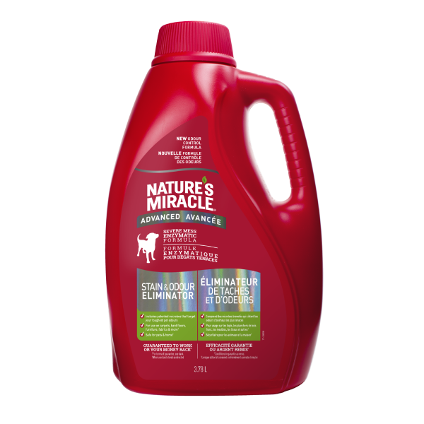 Nature’s Miracle Dog Advanced Stain & Odor Pour Remover
