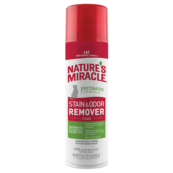 Nature’s Miracle Cat Stain & Odor Remover Foam