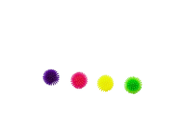 Bud'z Coloured Hedgehog Balls Cat Toy