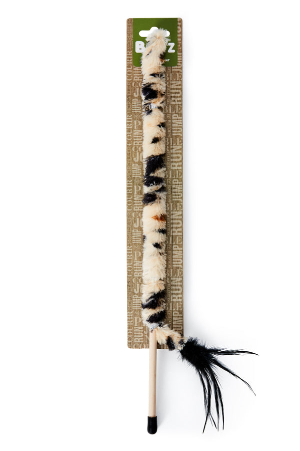 Bud'z Swing Stick Leopard Cat Toy, 125-cm