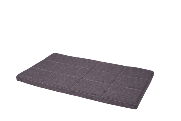 Bud'z Comfort Flat Dog Bed, Grey
