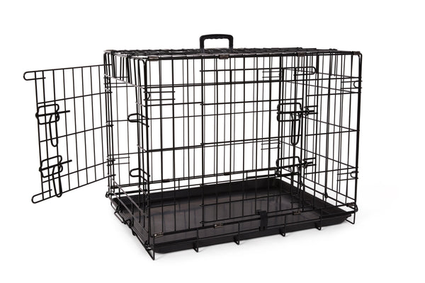 Bud'z Deluxe 2 Door with Divider Dog Crate