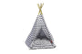 Bud'z Cat Tent, Gray, 66 x 63.5-cm