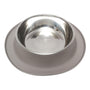 Messy Mutts Bol En Inox Avec Base En Silicone, Simple
