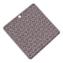 Messy Mutts Tapis D'Alimentation Thérapeutique En Silicone (Sans Spatule), Gris, 5,5-in x 5,5-in