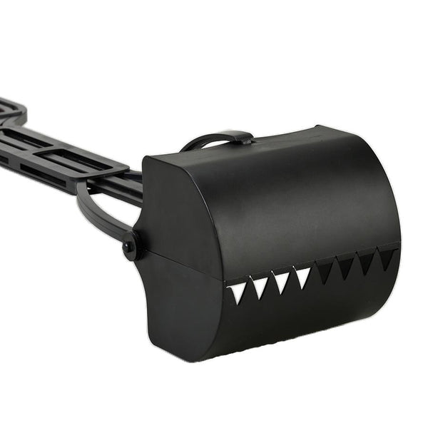 Râteau Smart Pet Love Simply Essential en plastique pour chien Pooper Scooper, noir