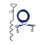 Smart Pet Love Simply Essential Câble d'attache et piquet en spirale pour chiens