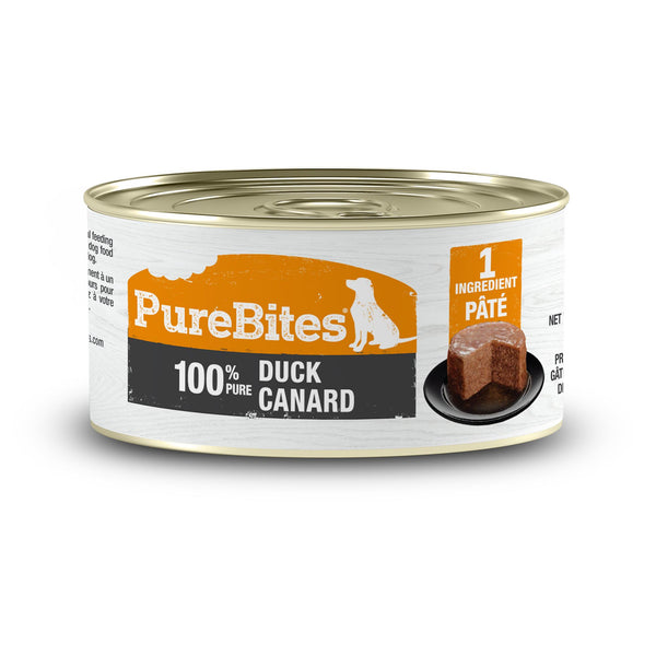 PureBites 100% Pure Duck Pate for Dogs