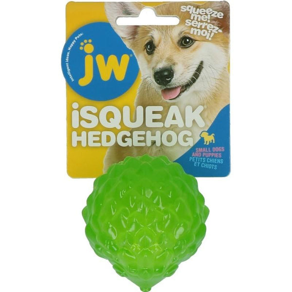 JW Pet iSqueak Hedgehog Dog Toy