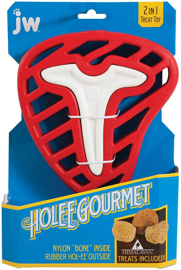 JW Pet Hol-ee Gourmet Steak Dog Toy