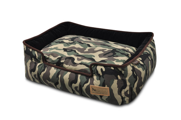 P.L.A.Y. Camouflage Lounge Dog Bed, Green