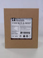 Red Dog Blue Kat Alimentation congelée pour chiens Mélange poulet et bœuf