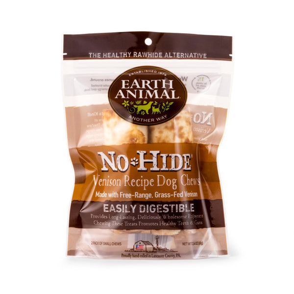Earth Animal No-Hide Venison Chew Dog Treat