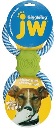 JW Pet Giggle Tug Dog Toy