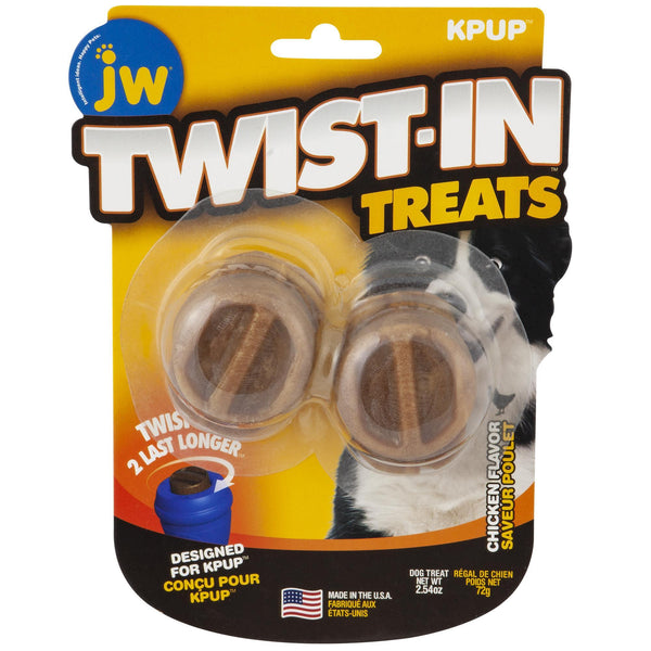 JW Pet Twist-In Chicken Dog Treats