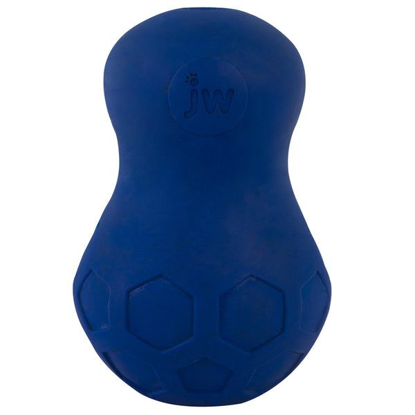 JW Pet Tumble Teez Treat Dog Toy, Blue