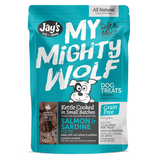 Jay's My Mighty Wolf Salmon Dog Treats