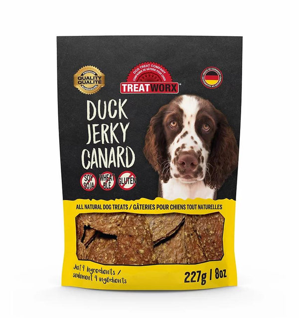 Treatworx Duck Jerky Dog Treats