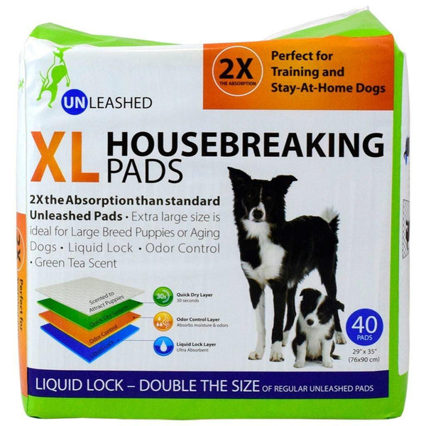 Unleashed Tapis d'apprentissage pour chiens, très grand