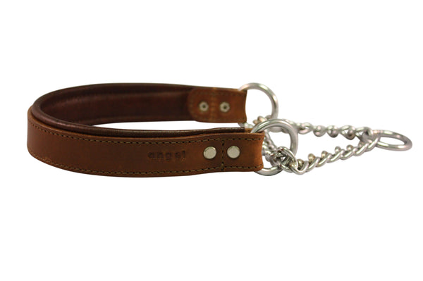 Angel Rio Martingale Dog Collar, Brown