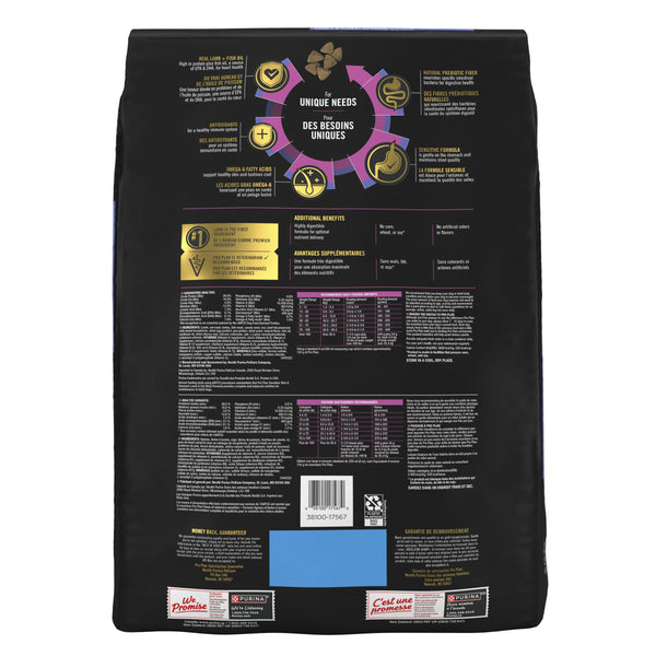 Purina Pro Plan Sensitive Skin & Stomach Lamb & Oat Meal Adult Dry Dog Food