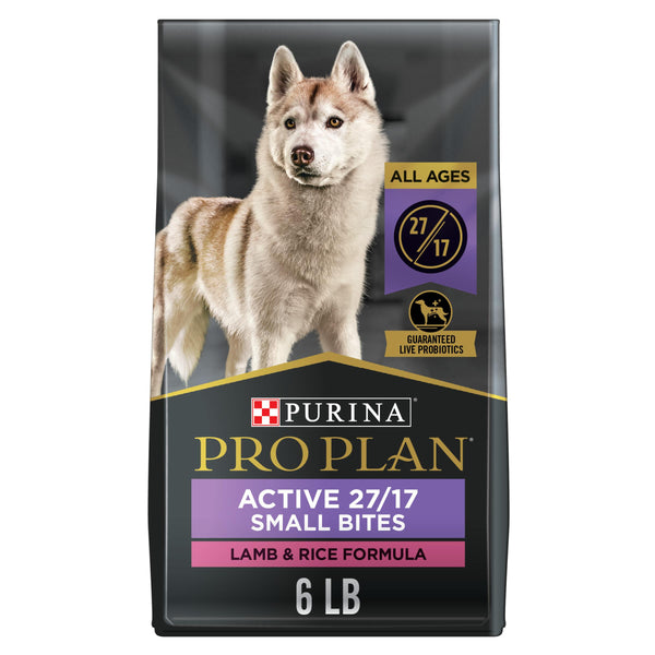Purina Pro Plan Focus Nourriture sèche pour chiens à toutes les étapes de la vie Petites bouchées Agneau et riz