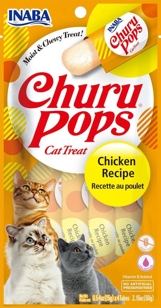INABA Churu Pops Chicken Grain-Free Cat Treats