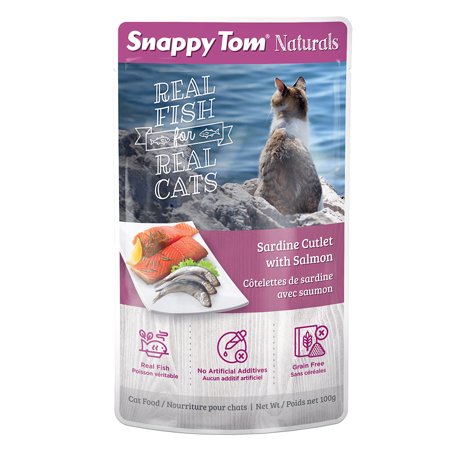 Pochette Snappy Tom Sardine & Saumon