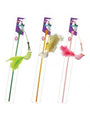 Ethical Pet Flicker Fun Wand Feather Bird Cat Toy