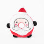 ZippyPaws Jouet pour chiens Holiday Donutz Buddies Père Noël