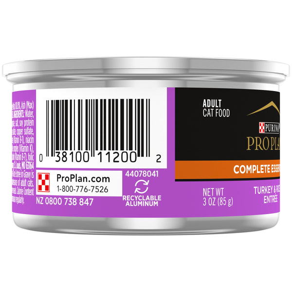 Purina Pro Plan Saveur Entrée à la Dinde et au Riz pour Chat Adulte en Sauce en Conserves