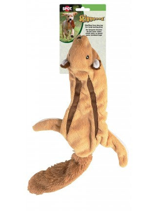 Ethical Pet Spot Plush Skinneeez Flying Squirrel Dog Toy