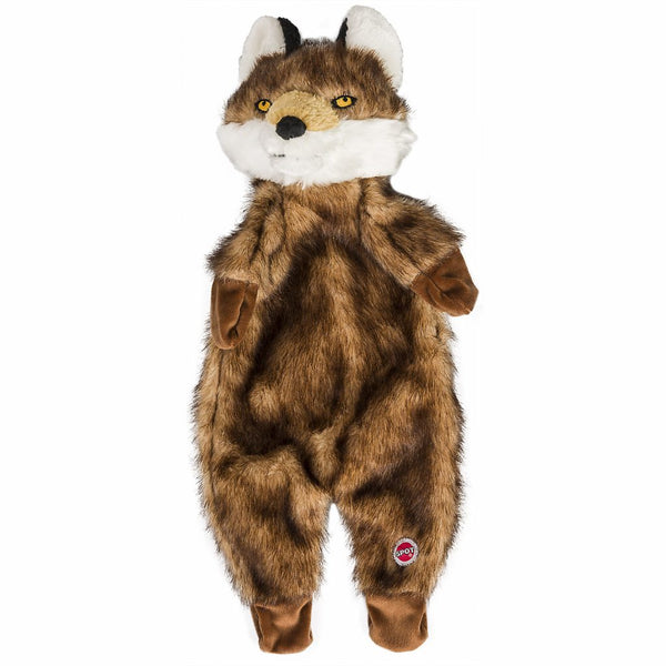 Ethical Pet Spot Furzz Fox Dog Toy, 20-in
