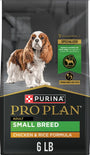 Purina Pro Plan Chicken & Rice Small Breed Adult Dry Dog Food