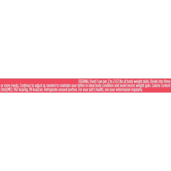 Purina Pro Plan Salmon & Ocean Fish Entree Kitten Wet Cat Food Can