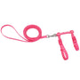 Styles Harnais et laisse réglables pour chat Figure H Fashion, Pois roses