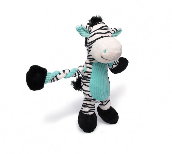 Charming Pet Pulleez Zebra Dog Toy