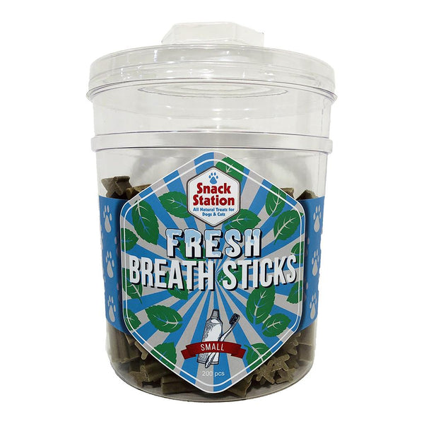 This & That Snack Station Mint Breath Stick Dog Treats