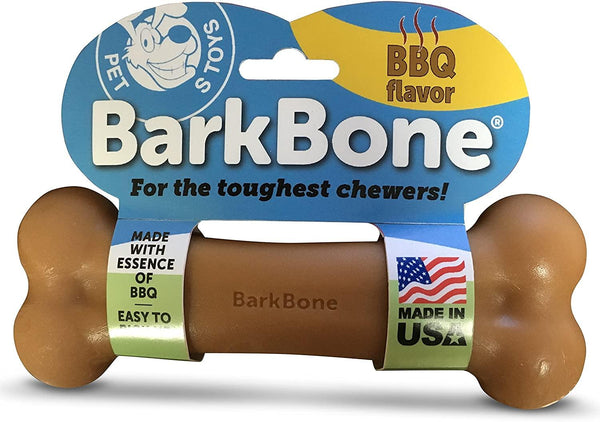 Pet Qwerks BarkBone BBQ Flavored Dog Toy